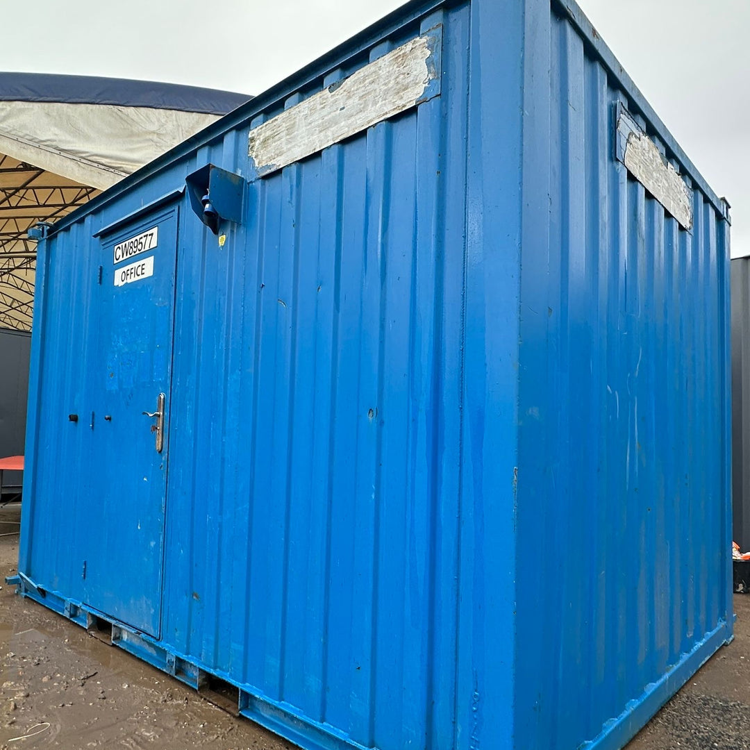 12 x 8 ft | Canteen / Office | Building Site Accommodation | Portable Anti-Vandal Cabin | Reduced | No 1677