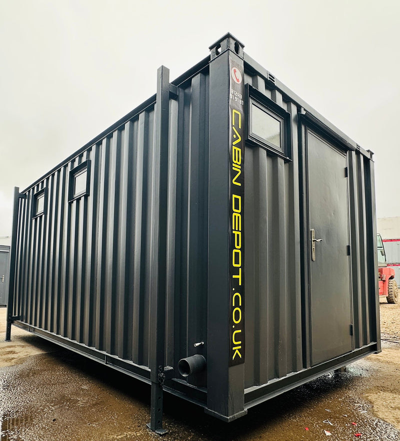 3+1 Toilet Block | 16 x 9 Ft | Anti-Vandal | Portable Toilet Block | No 1475