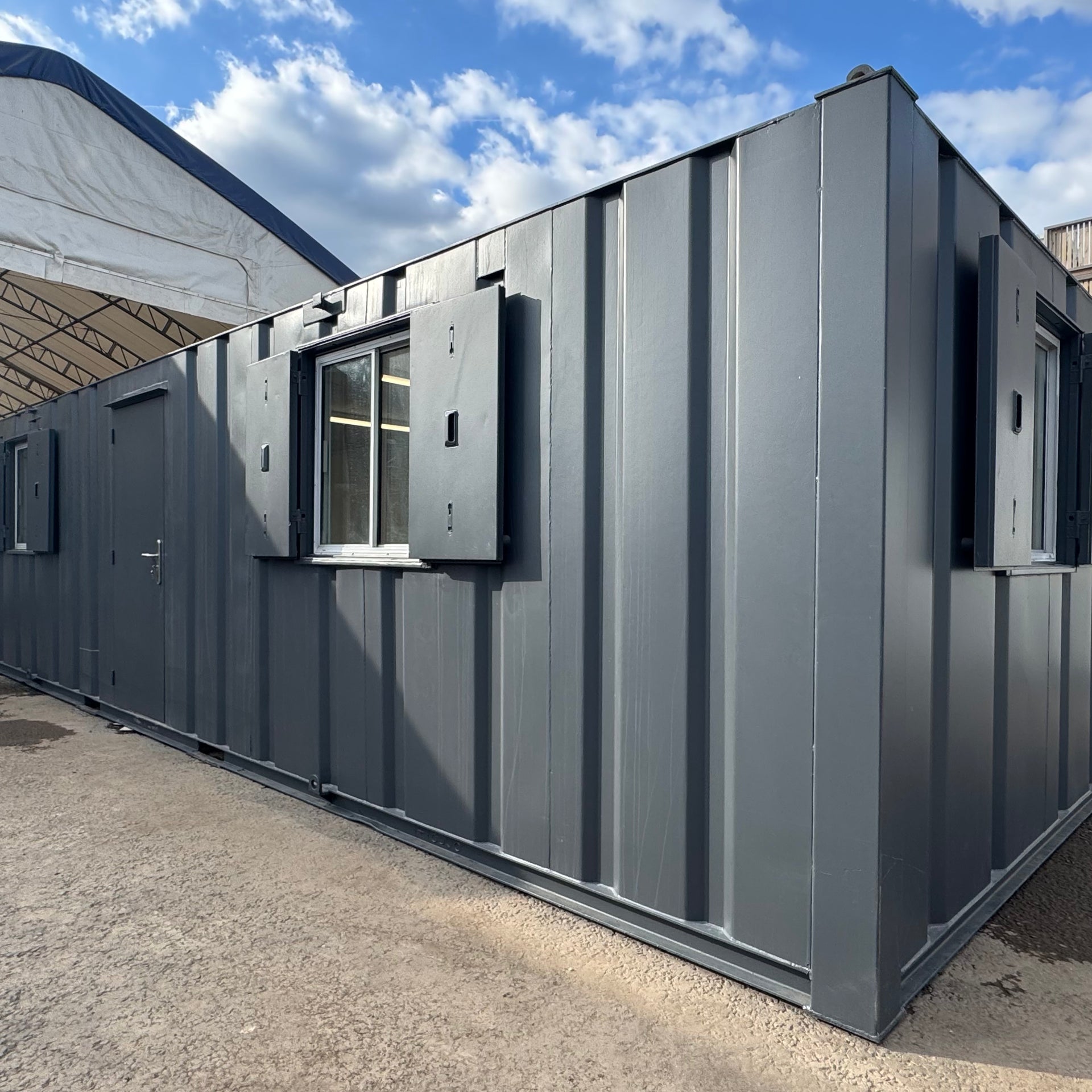 32ft Cabin | Open Plan Office / Canteen | Anti-Vandal Cabin | Portable Building | No 1429