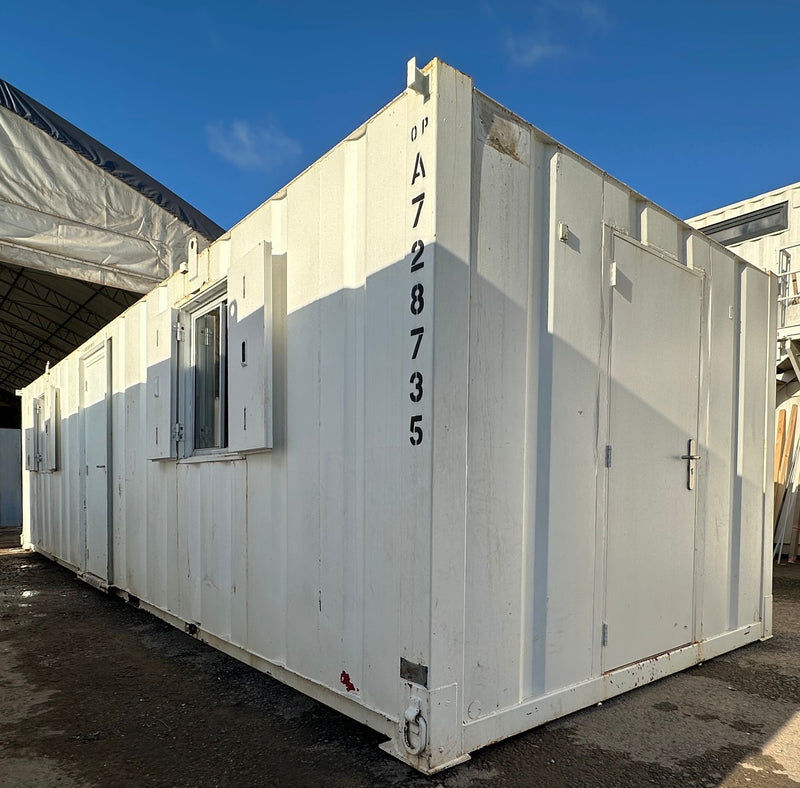 32x10ft | Canteen / Office | Building Site Accommodation | Portable Anti-Vandal | Reduced | No 1655