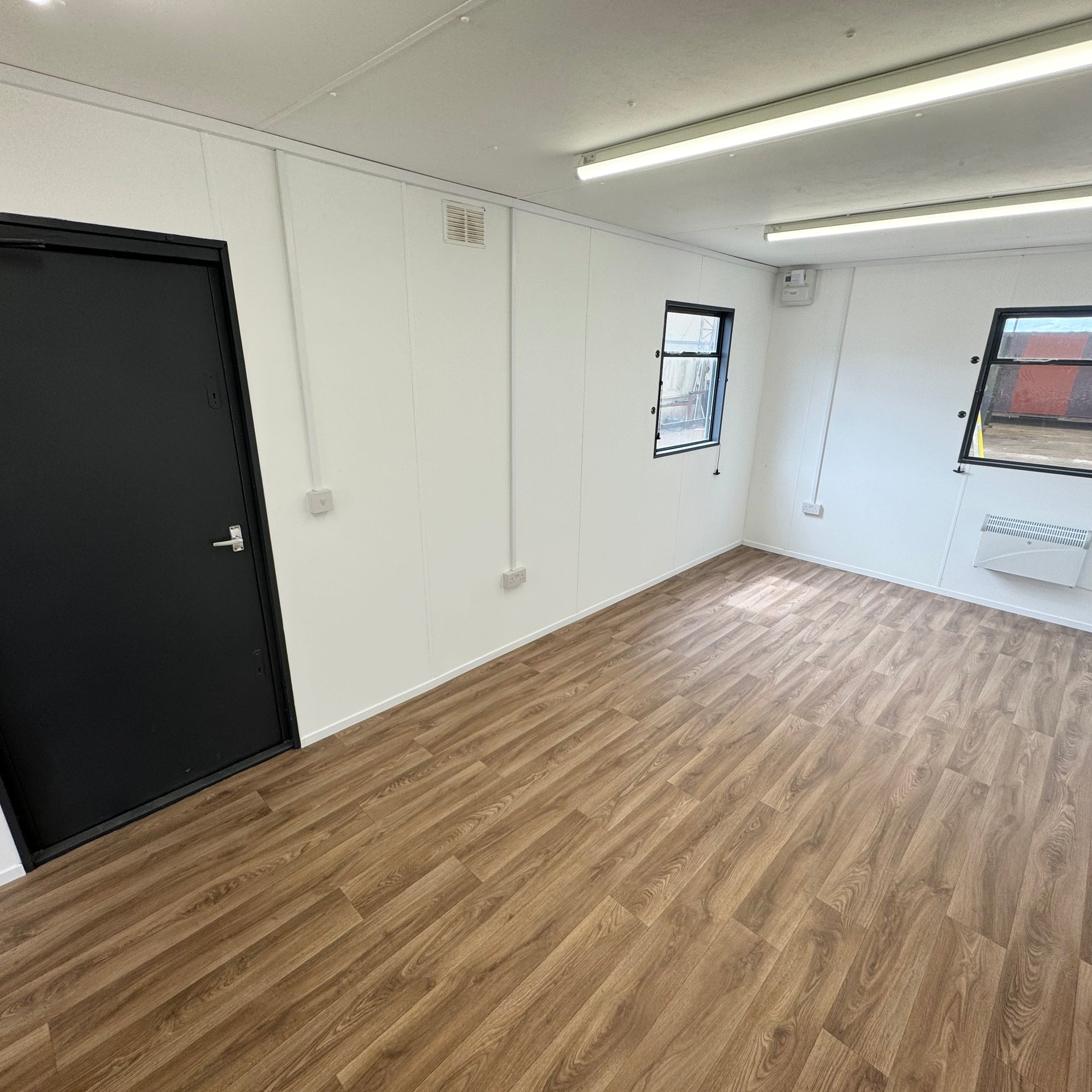 32x10 ft | Portable building | 2 Rooms | Anti-Vandal Portable Cabin | Office / Canteen | No 1211
