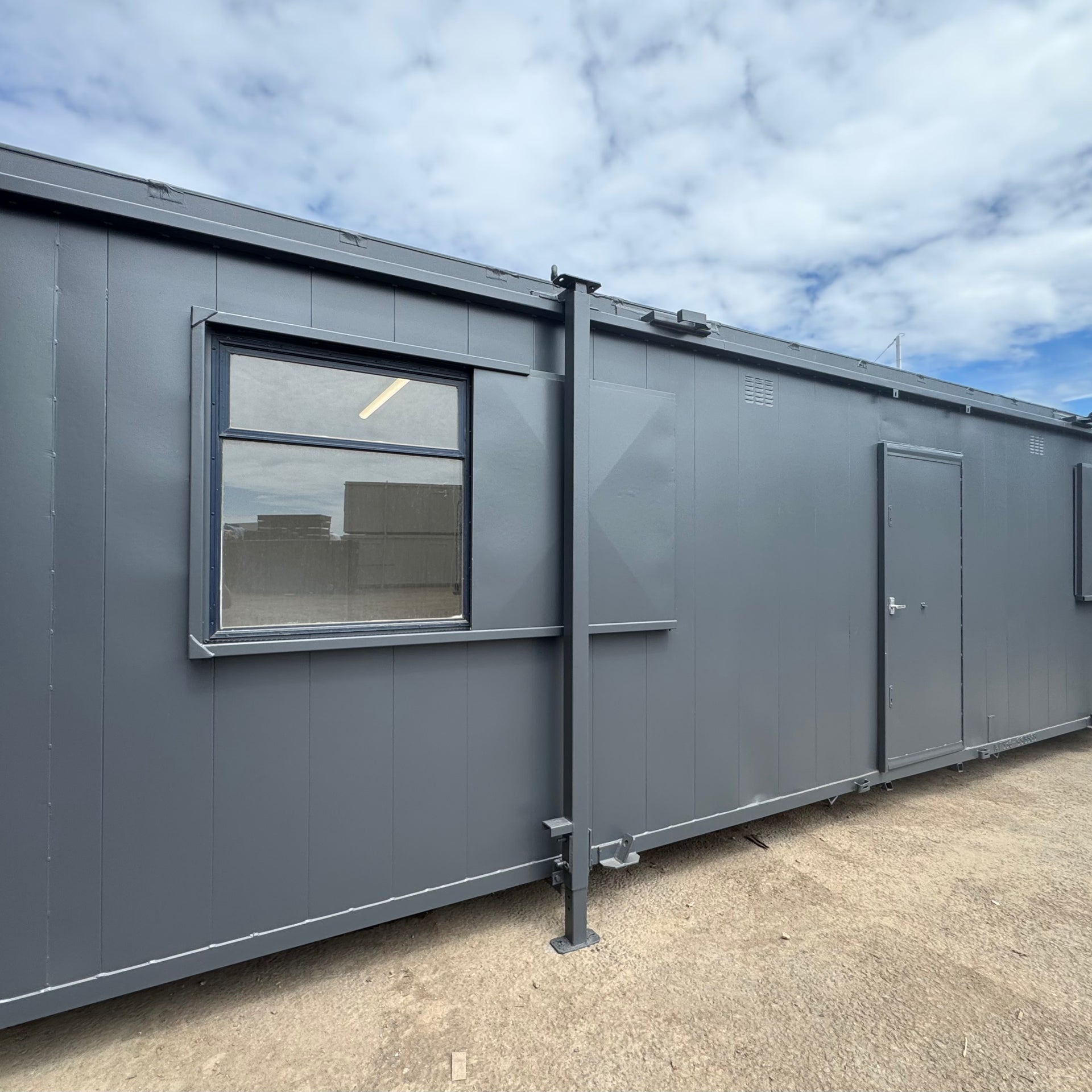 32x10 ft | Portable building | 2 Rooms | Anti-Vandal Portable Cabin | Office / Canteen | No 1211