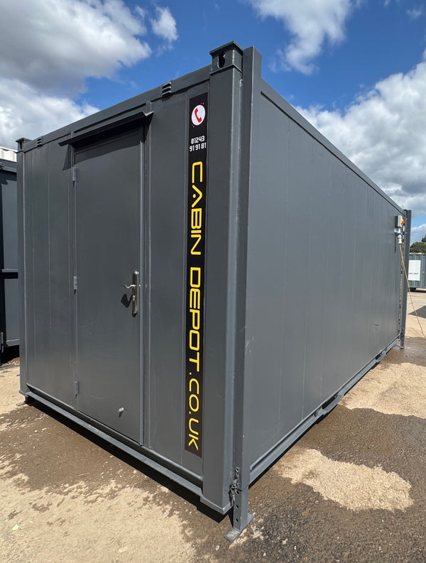 3+1 Toilet Block | 16 x 9 Ft Anti-Vandal | Portable Toilet Block | No 1297