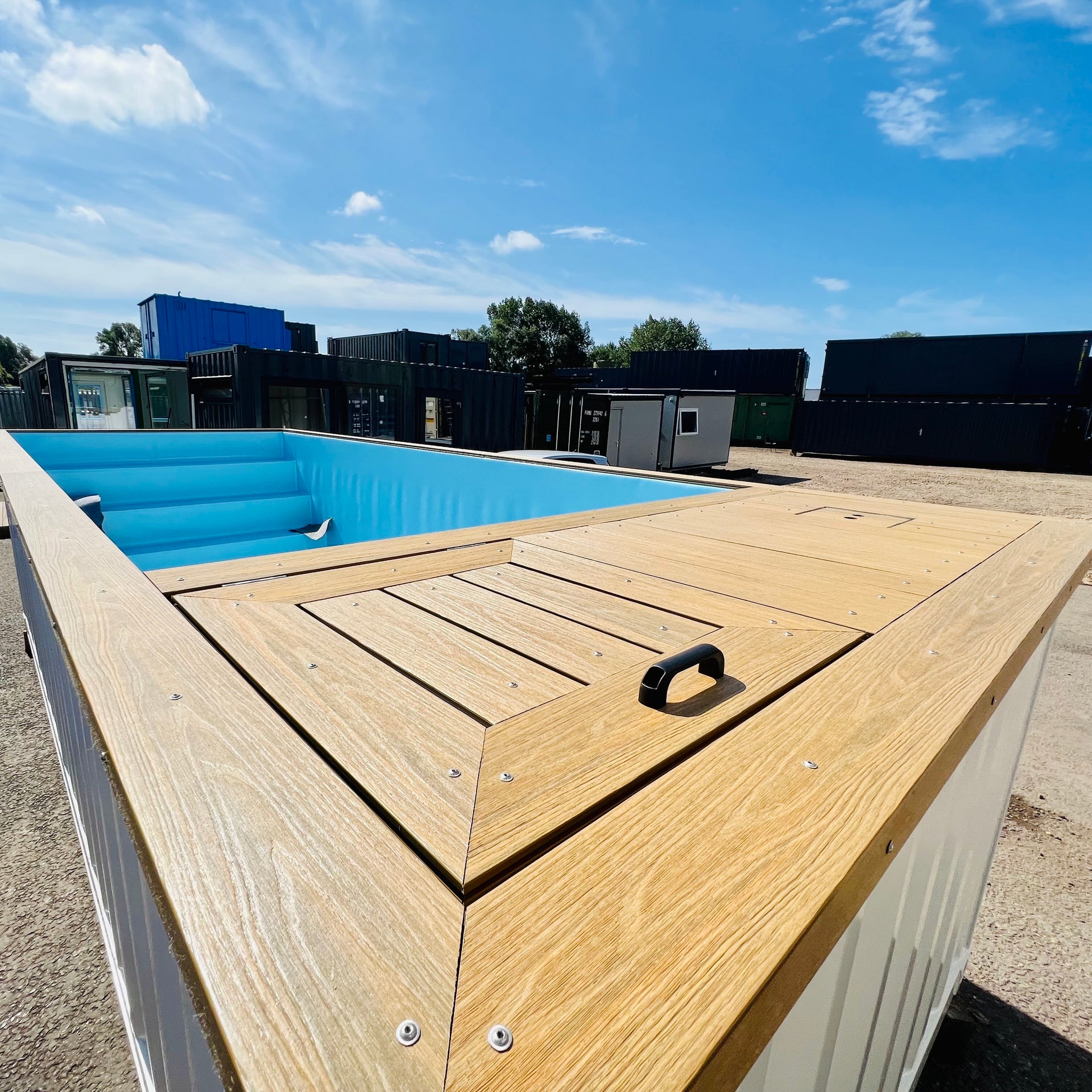6M Container Swimming Pool | Portable Swimming Pool | Outdoor Pool with Swim Jets / Countercurrent
