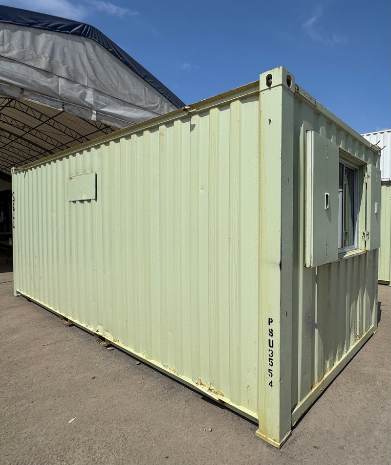 21x8ft | Canteen / Office | Building Site Accommodation | Portable Anti-Vandal | Reduced | No 1512