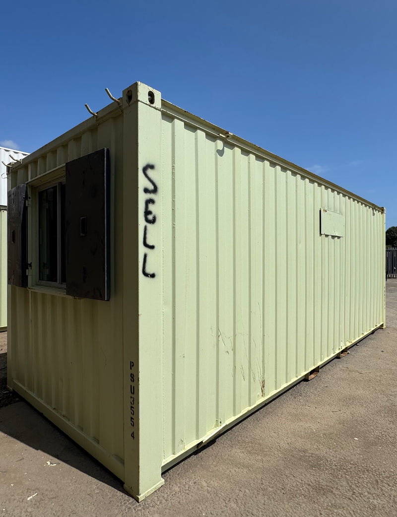 21x8ft | Canteen / Office | Building Site Accommodation | Portable Anti-Vandal | Reduced | No 1512