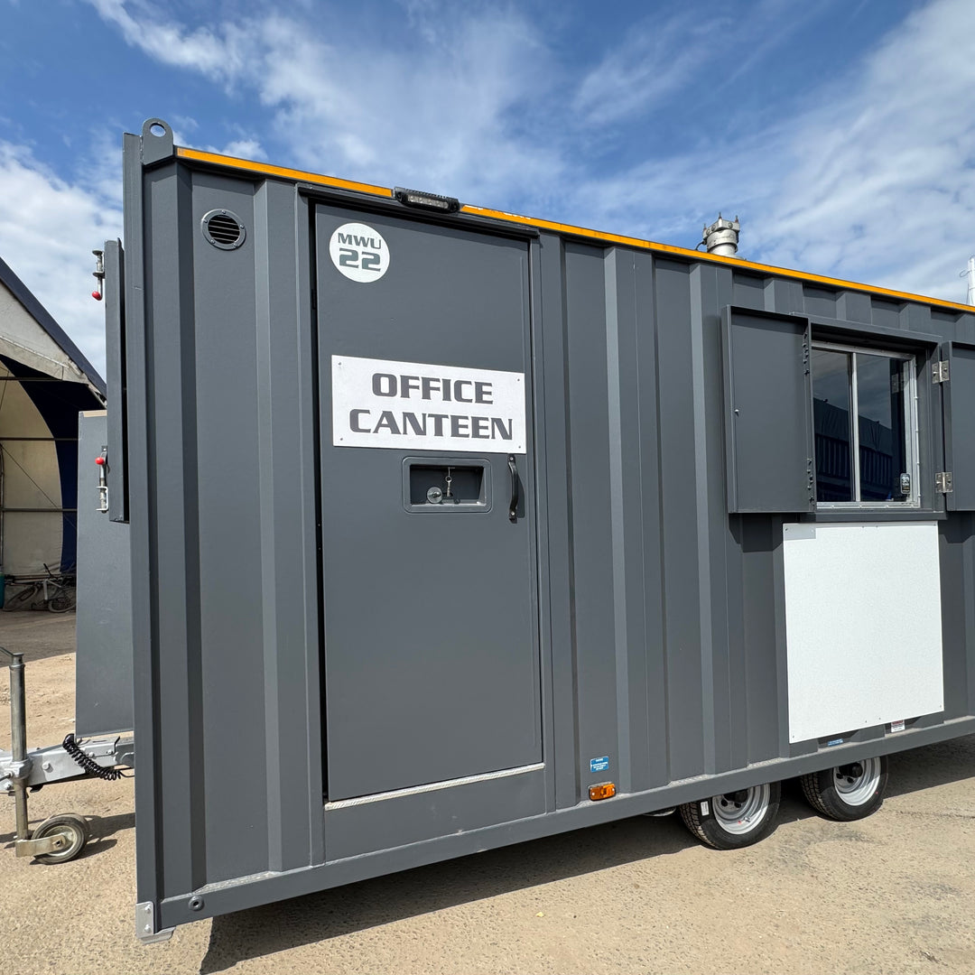 Groundhog Towable Mobile Welfare | 16 Ft | 2017 |Twin Axle | GPO500 | Building Site Accommodation | Reduced | No 1531