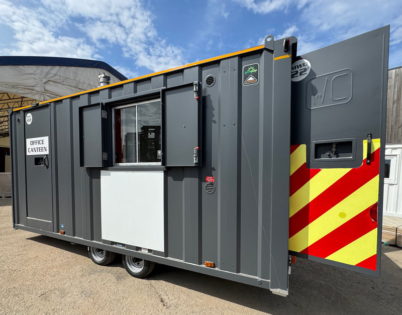 Groundhog Towable Mobile Welfare | 16 Ft | 2017 |Twin Axle | GPO500 | Building Site Accommodation | Reduced | No 1531