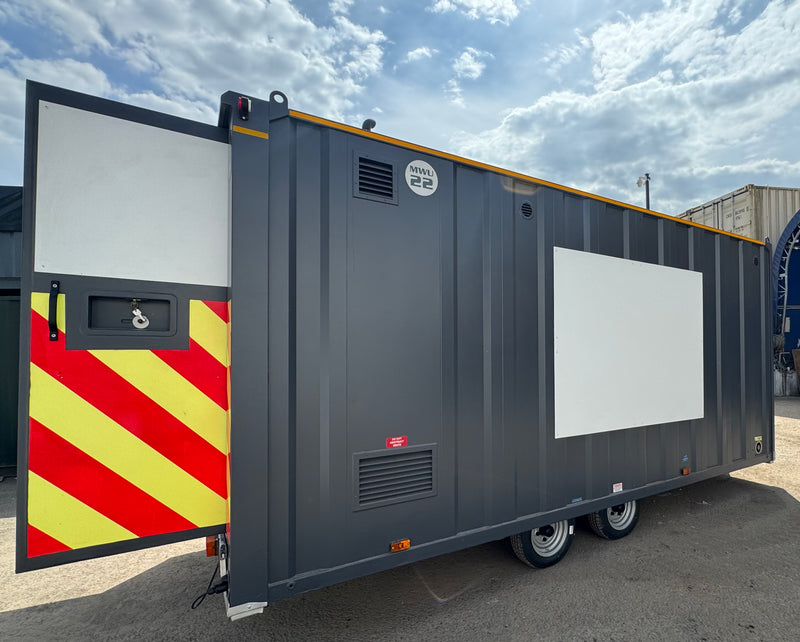Groundhog Towable Mobile Welfare | 16 Ft | 2017 |Twin Axle | GPO500 | Building Site Accommodation | Reduced | No 1531