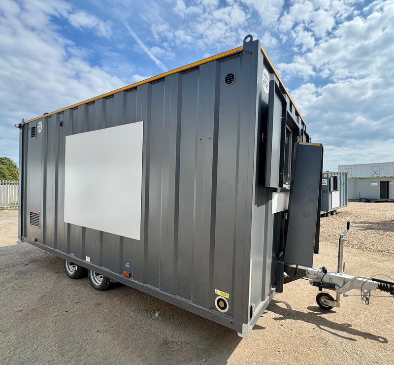 Groundhog Towable Mobile Welfare | 16 Ft | 2017 |Twin Axle | GPO500 | Building Site Accommodation | Reduced | No 1531