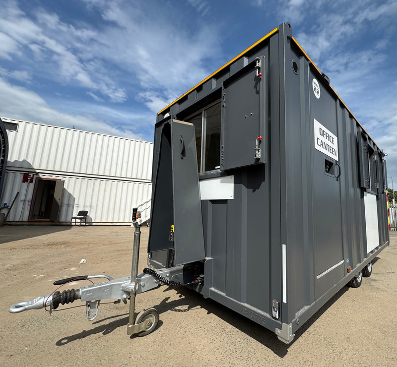 Groundhog Towable Mobile Welfare | 16 Ft | 2017 |Twin Axle | GPO500 | Building Site Accommodation | Reduced | No 1531