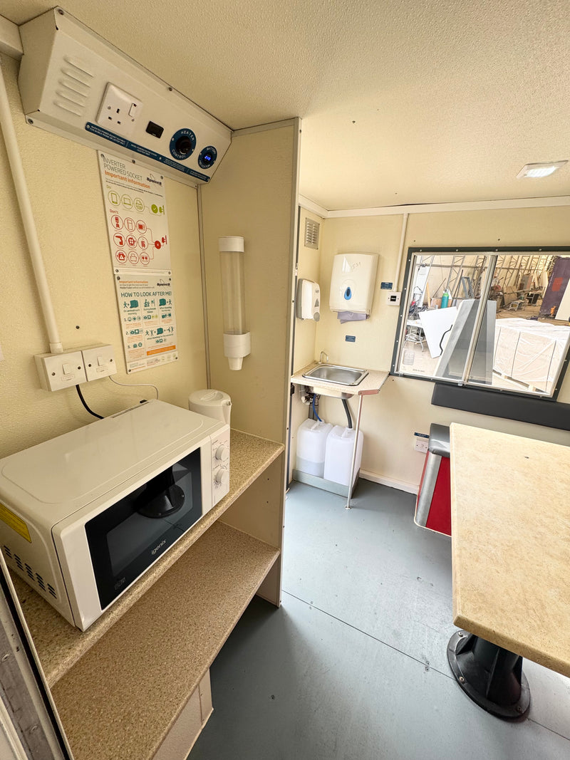 Groundhog Towable Mobile Welfare | 16 Ft | 2017 |Twin Axle | GPO500 | Building Site Accommodation | Reduced | No 1531