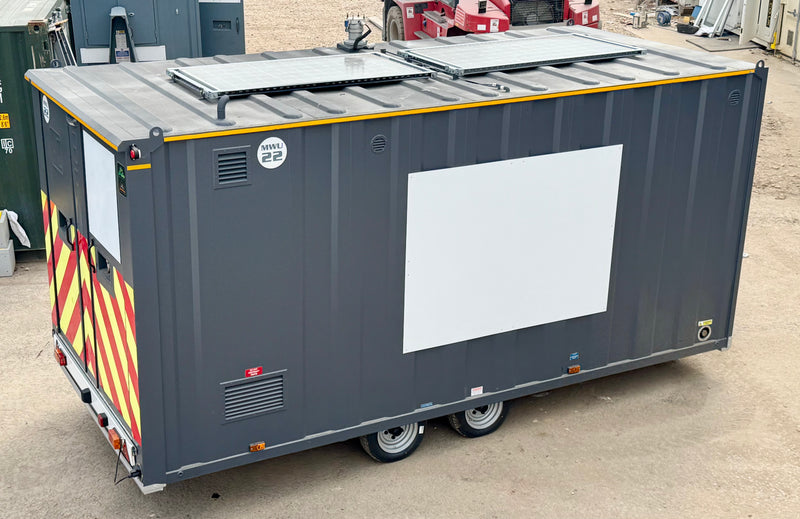 Groundhog Towable Mobile Welfare | 16 Ft | 2017 |Twin Axle | GPO500 | Building Site Accommodation | Reduced | No 1531