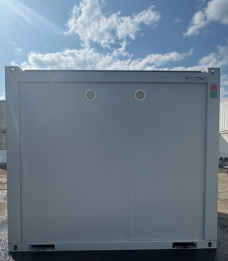 4 Bay Toilet Block | 4 WC's | 10x8 Ft | NEW Portable Toilet Block 4 Toilets, 4 Basins | Grey | No 795 LG