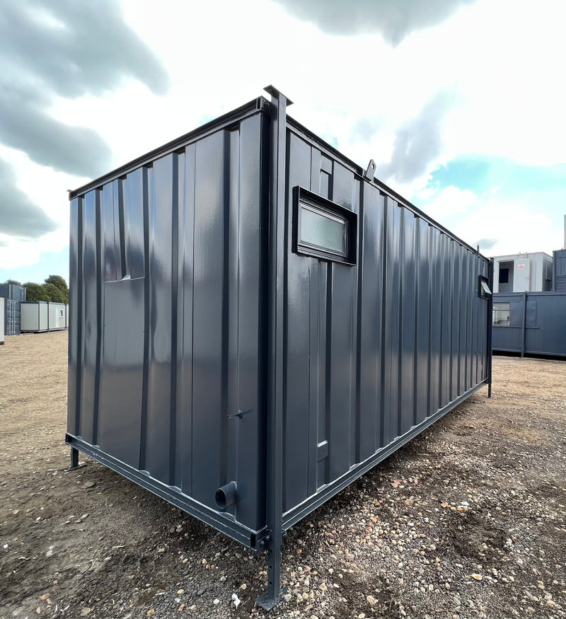 Portable Toilet Block 4+1 | 20 x9 ft | Portable Toilet Facility | Anti-vandal | No 890