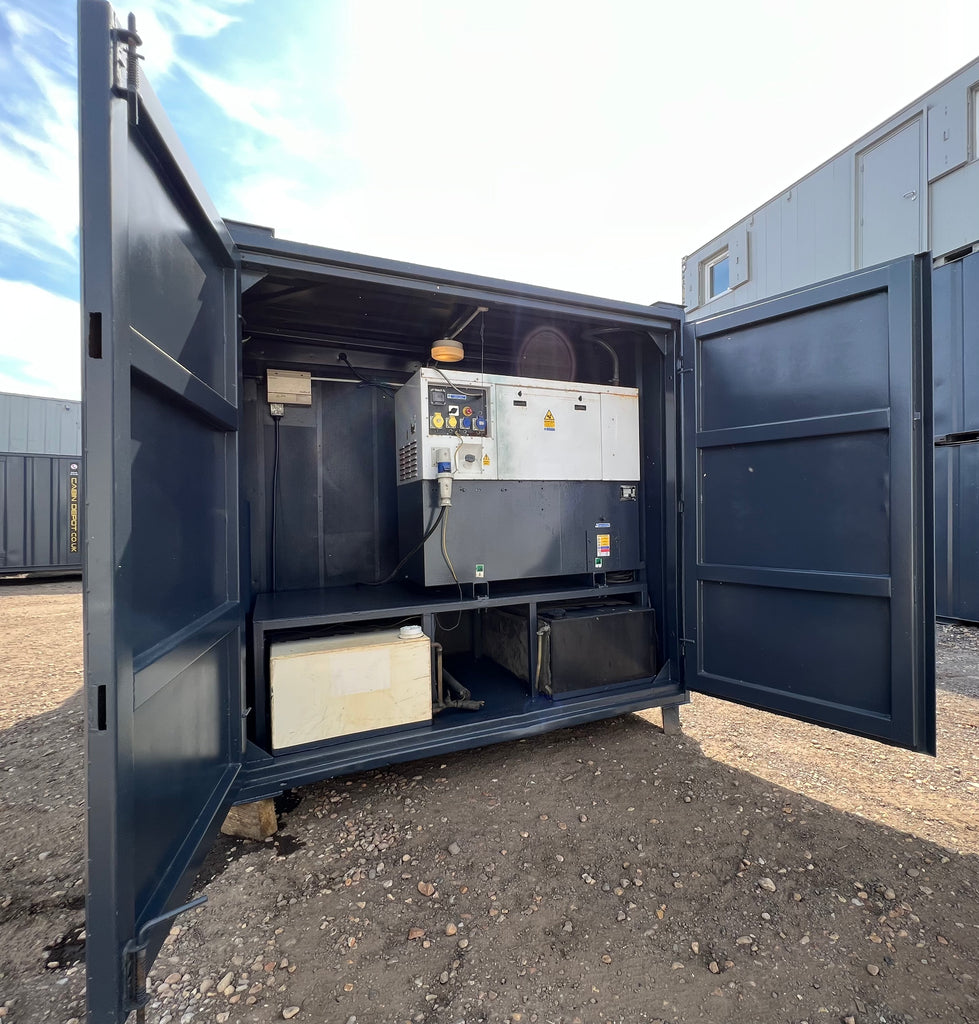 No 850 | 24x9Ft | Static Welfare | Combi Unit | 12 KVA Harrington Generator