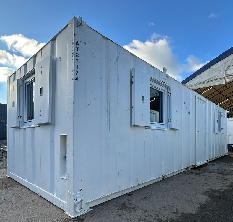 32x10ft | Canteen / Office | Building Site Accommodation | Portable Anti-Vandal | Reduced | No 1659