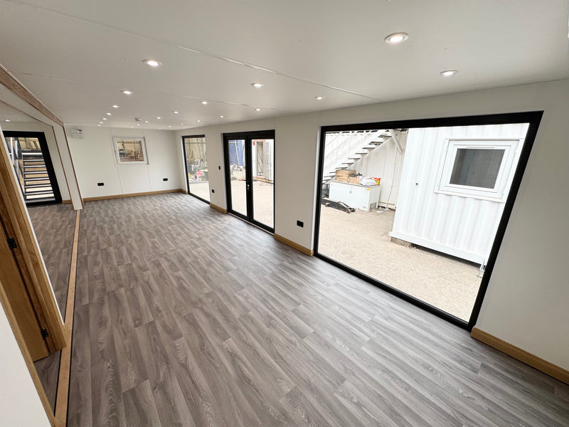 3 Bay | 32x10ft | Cabin Office Complex | Modular Portable Office | Container Conversion