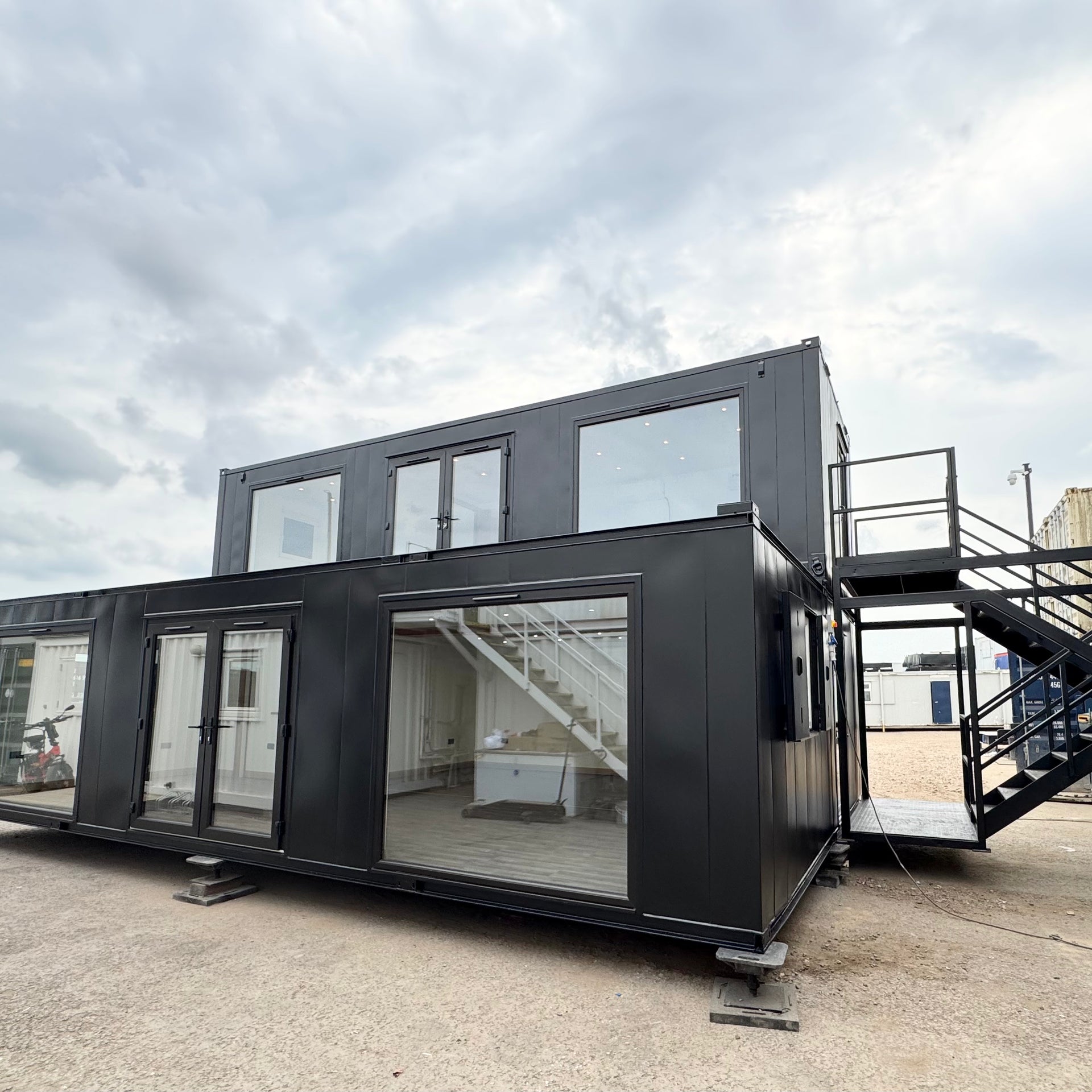 3 Bay | 32x10ft | Cabin Office Complex | Modular Portable Office | Container Conversion | No 1000