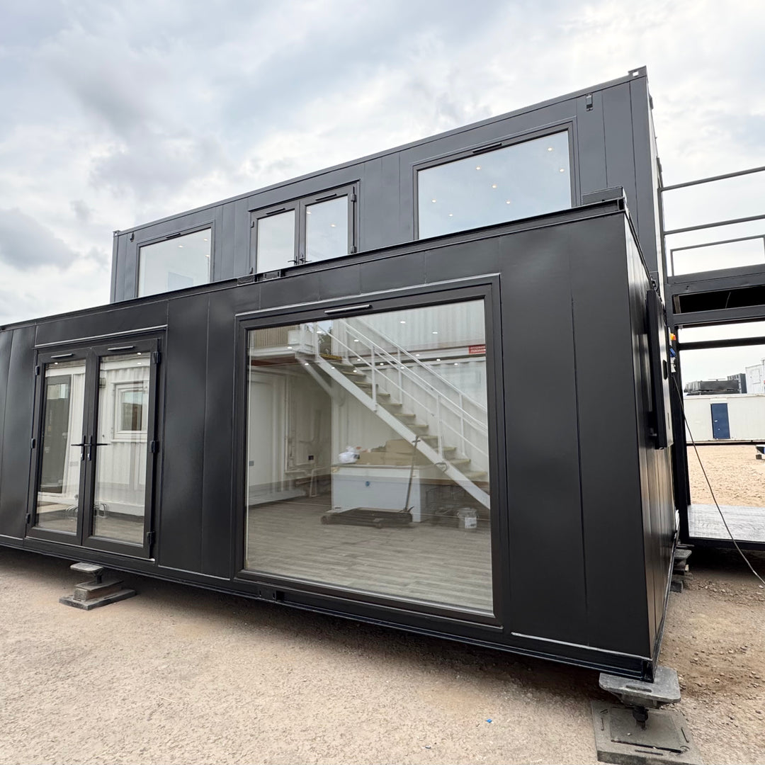3 Bay | 32x10ft | Cabin Office Complex | Modular Portable Office | Container Conversion