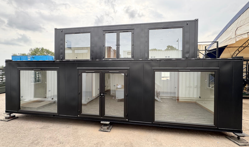 3 Bay | 32x10ft | Cabin Office Complex | Modular Portable Office | Container Conversion