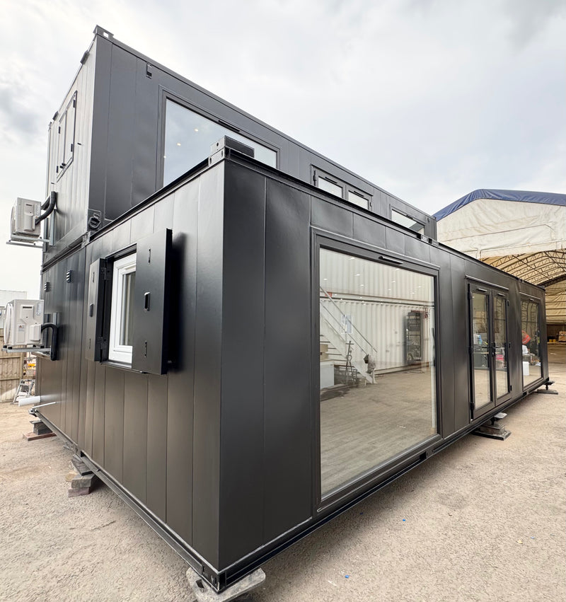 3 Bay | 32x10ft | Cabin Office Complex | Modular Portable Office | Container Conversion