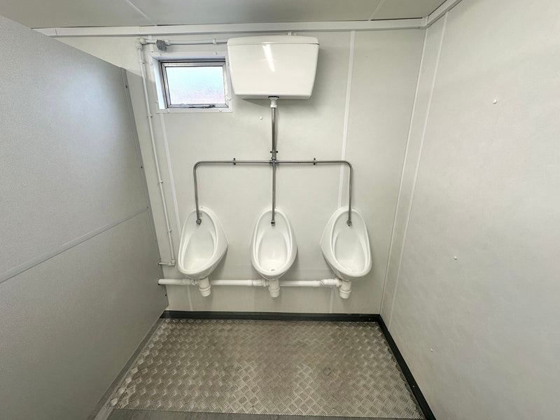 3+1 Toilet Block | 16 x 9 Ft | Anti-Vandal | Portable Toilet Block | No 1475