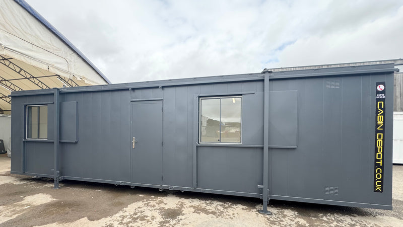 32x10Ft | Canteen / Office Cabin With Store Room | 50/50 Split | No 1477