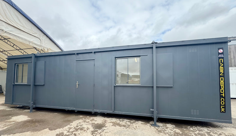 32x10Ft | Canteen / Office Cabin With Store Room | 50/50 Split | No 1477