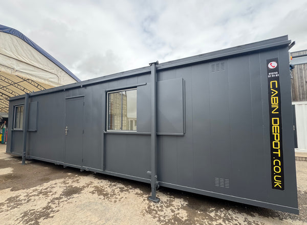 32x10Ft | Canteen / Office Cabin With Store Room | 50/50 Split | No 1477