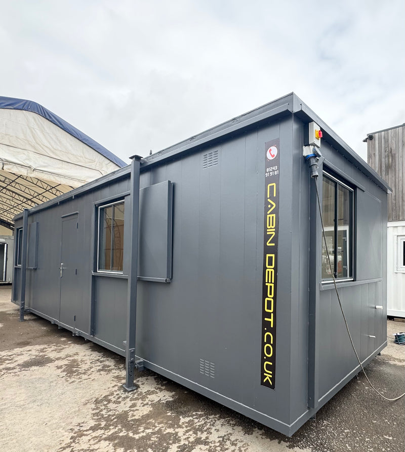 32x10Ft | Canteen / Office Cabin With Store Room | 50/50 Split | No 1477