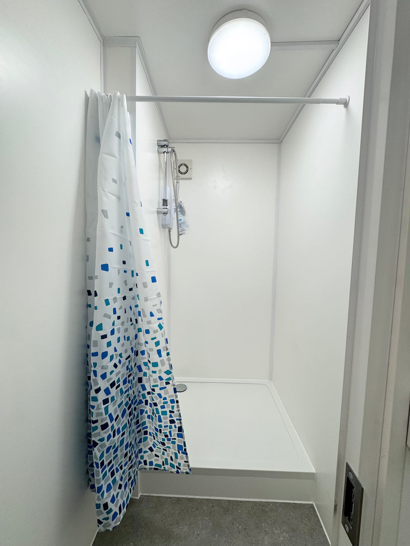 32x10ft | Toilet Block + Twin Shower Room + Drying Room | Changing Room | Anti Vandal Cabin | Portable building | Welfare | No 1348