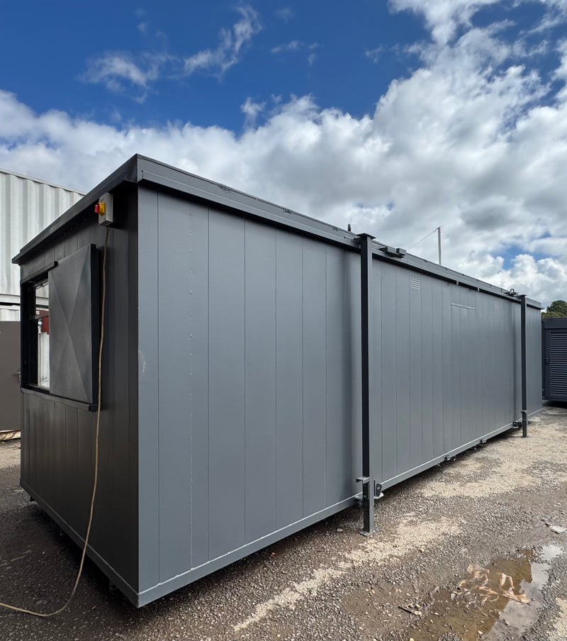 32x10ft | Toilet Block + Twin Shower Room + Drying Room | Changing Room | Anti Vandal Cabin | Portable building | Welfare | No 1348