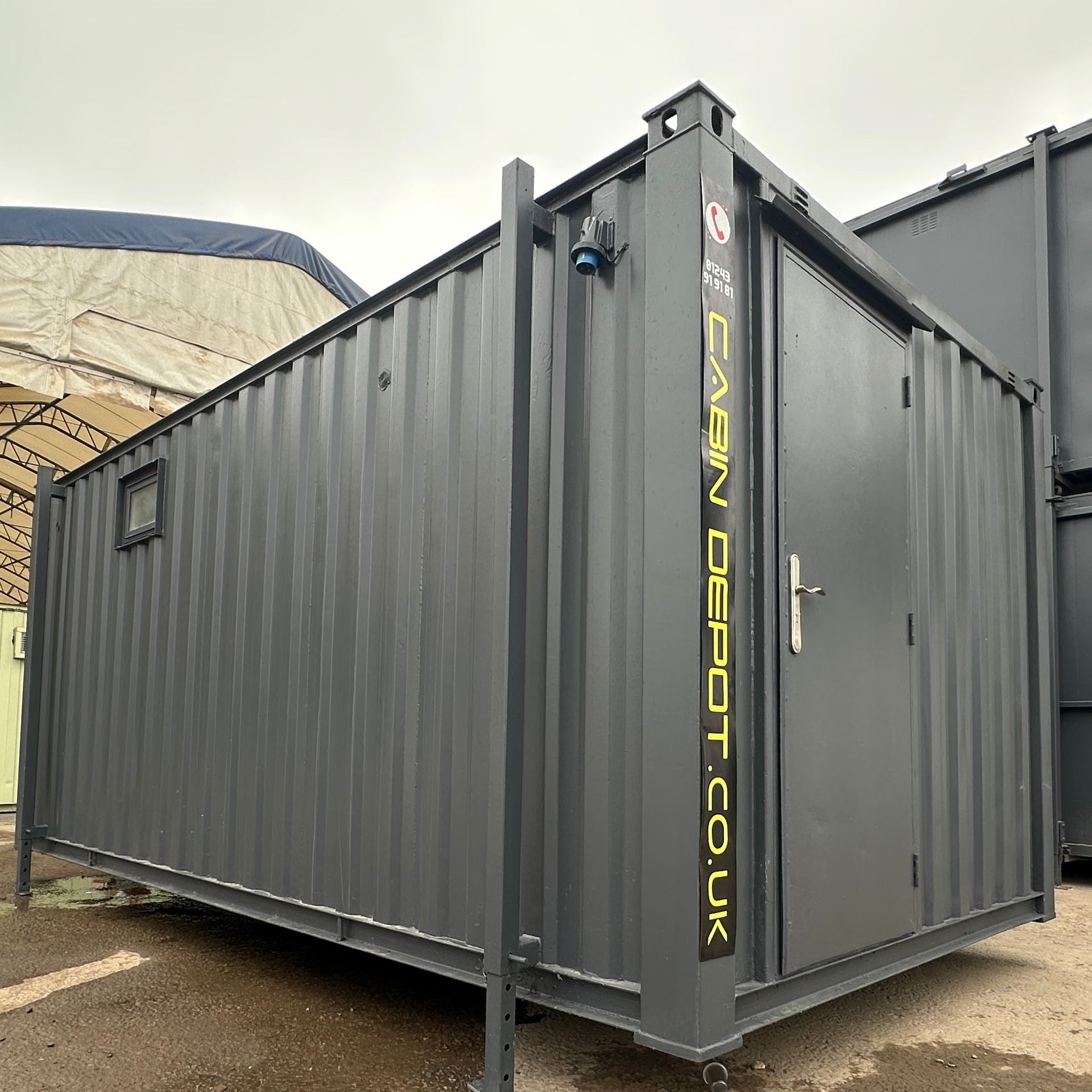 3+1 Toilet Block | 16 x 9 Ft | Anti-Vandal | Portable Toilet Block | No 1475
