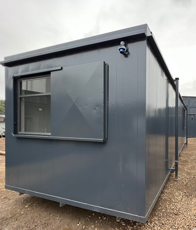 32x10ft Cabin | Open Plan | Office / Canteen | Anti-Vandal | Portable Building | No 974