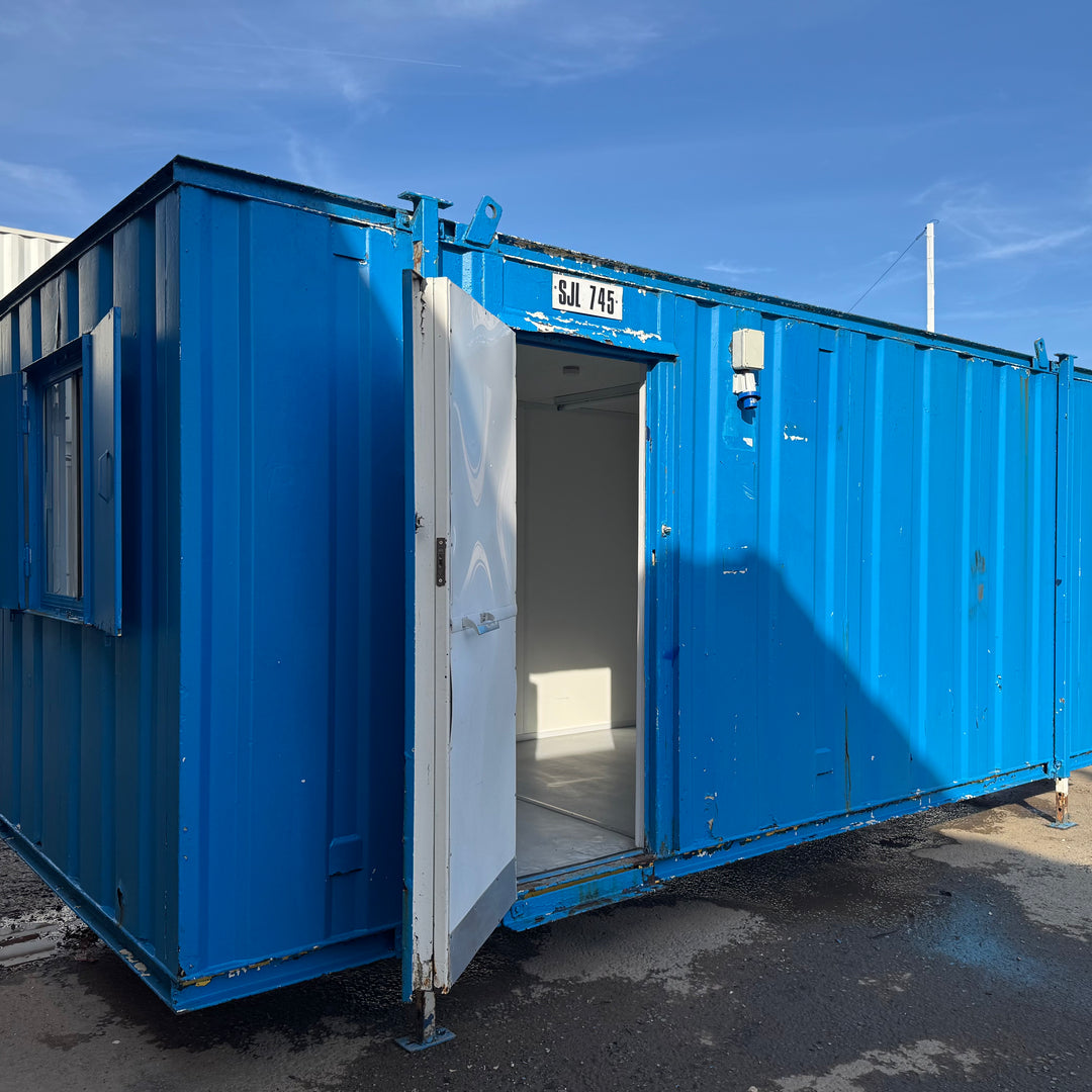 20x8ft | Canteen / Office | Building Site Accommodation | Portable Anti-Vandal | Reduced | No 1567