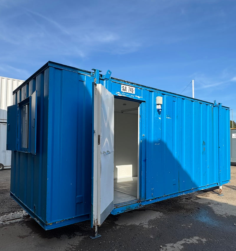 20x8ft | Canteen / Office | Building Site Accommodation | Portable Anti-Vandal | Reduced | No 1567