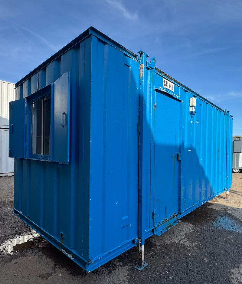 20x8ft | Canteen / Office | Building Site Accommodation | Portable Anti-Vandal | Reduced | No 1567