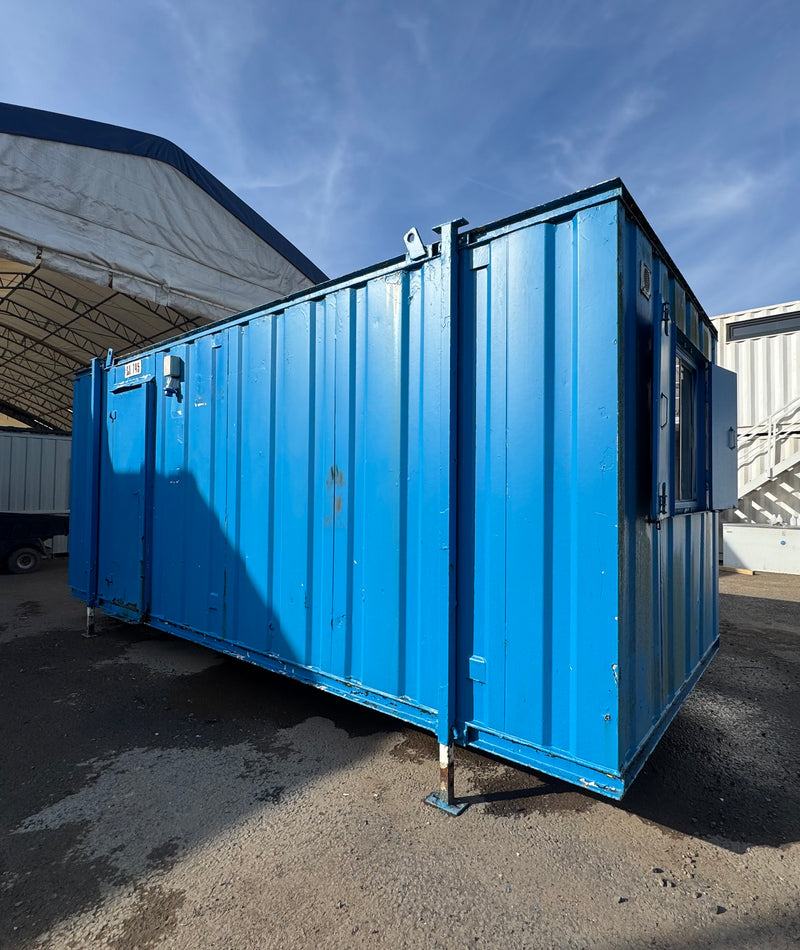 20x8ft | Canteen / Office | Building Site Accommodation | Portable Anti-Vandal | Reduced | No 1567
