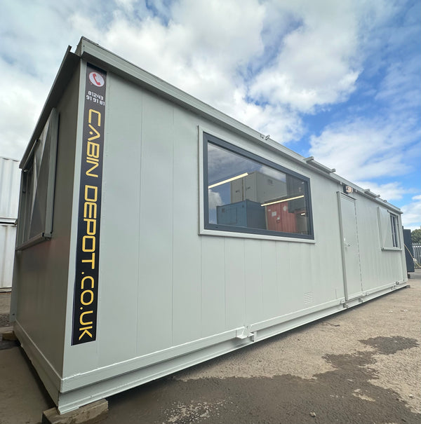 32x10ft Cabin | Open Plan Canteen / Office | Portable Building | No 1198