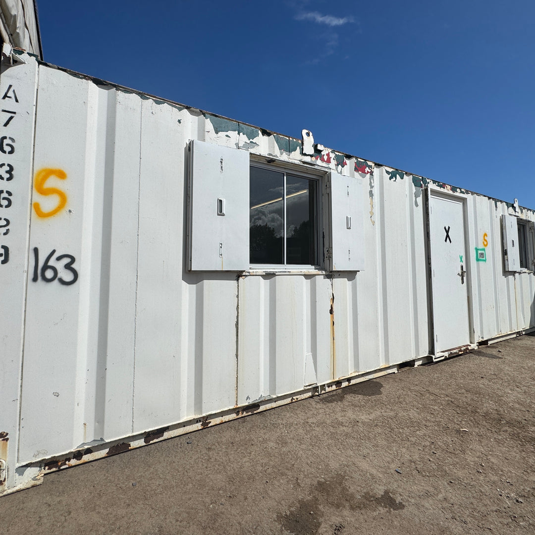 32x10ft | Canteen / Office | Building Site Accommodation | Portable Anti-Vandal | Reduced | No 1579