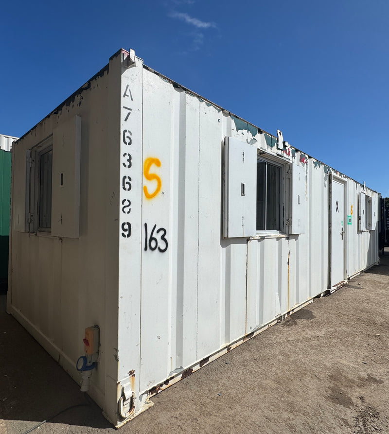 32x10ft | Canteen / Office | Building Site Accommodation | Portable Anti-Vandal | Reduced | No 1579