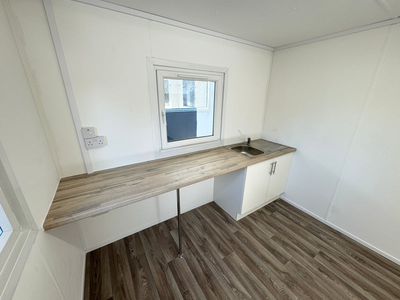 32x10ft Cabin | Open Plan Canteen / Office | Anti-Vandal | Portable Building | No 1453