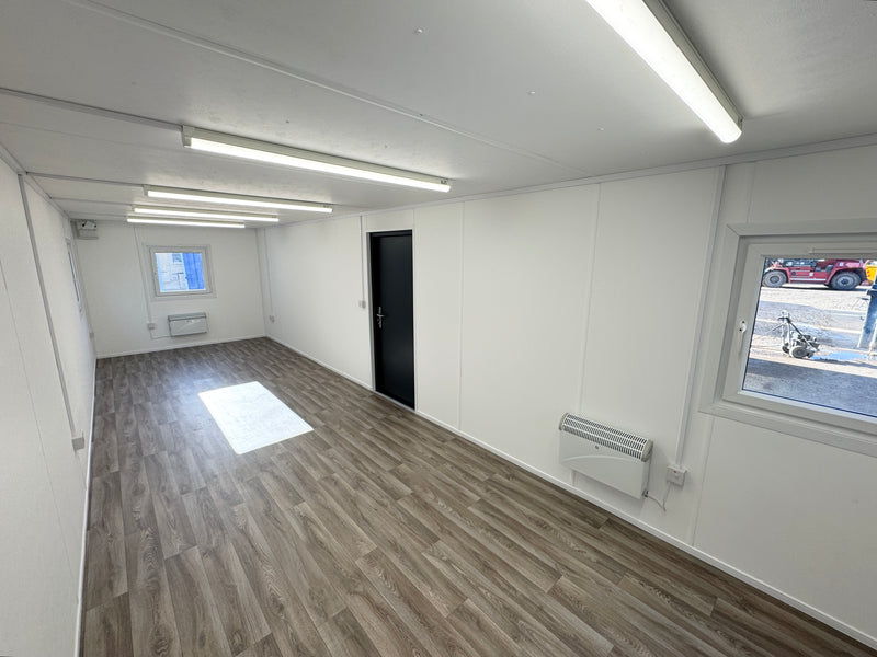 32x10ft Cabin | Open Plan Canteen / Office | Anti-Vandal | Portable Building | No 1453
