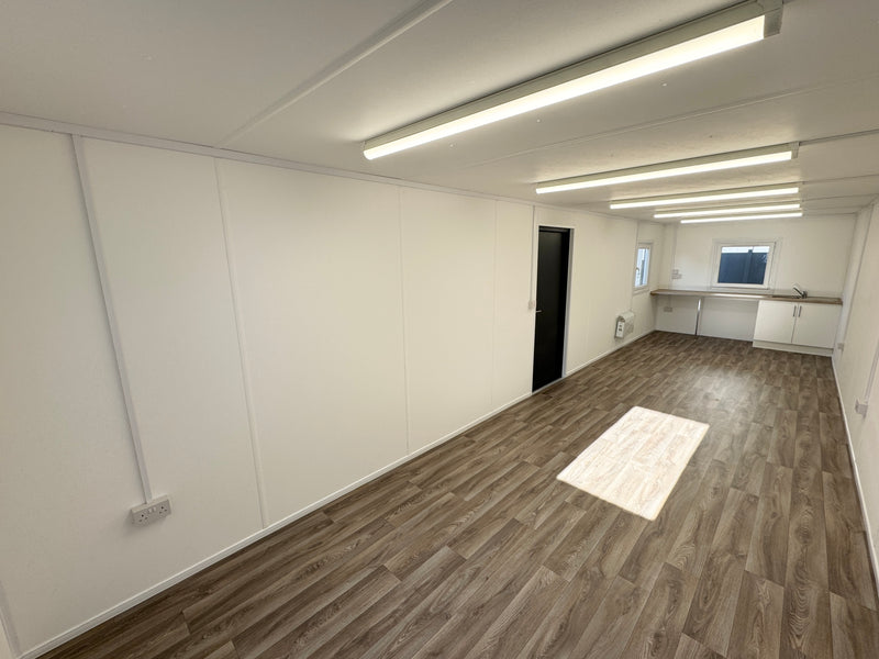 32x10ft Cabin | Open Plan Canteen / Office | Anti-Vandal | Portable Building | No 1453