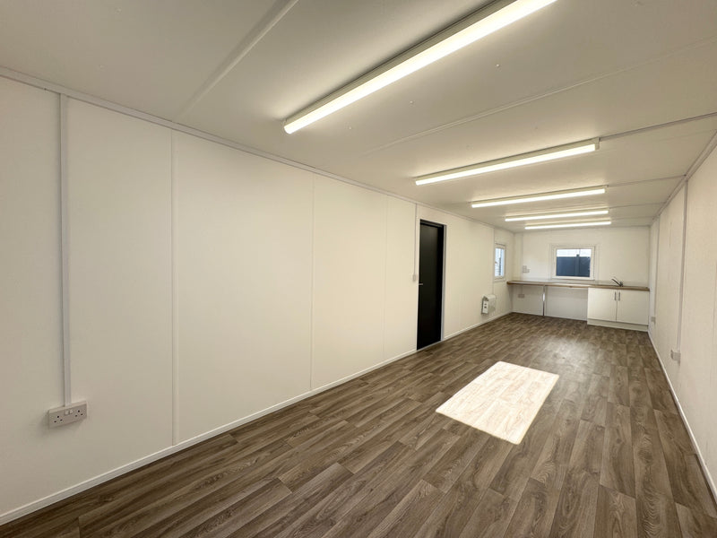 32x10ft Cabin | Open Plan Canteen / Office | Anti-Vandal | Portable Building | No 1453