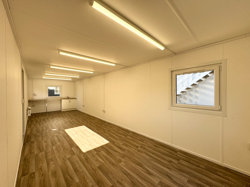 32x10ft Cabin | Open Plan Canteen / Office | Anti-Vandal | Portable Building | No 1453