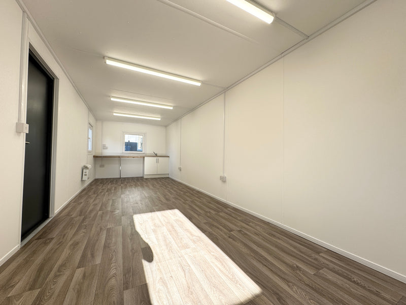 32x10ft Cabin | Open Plan Canteen / Office | Anti-Vandal | Portable Building | No 1453
