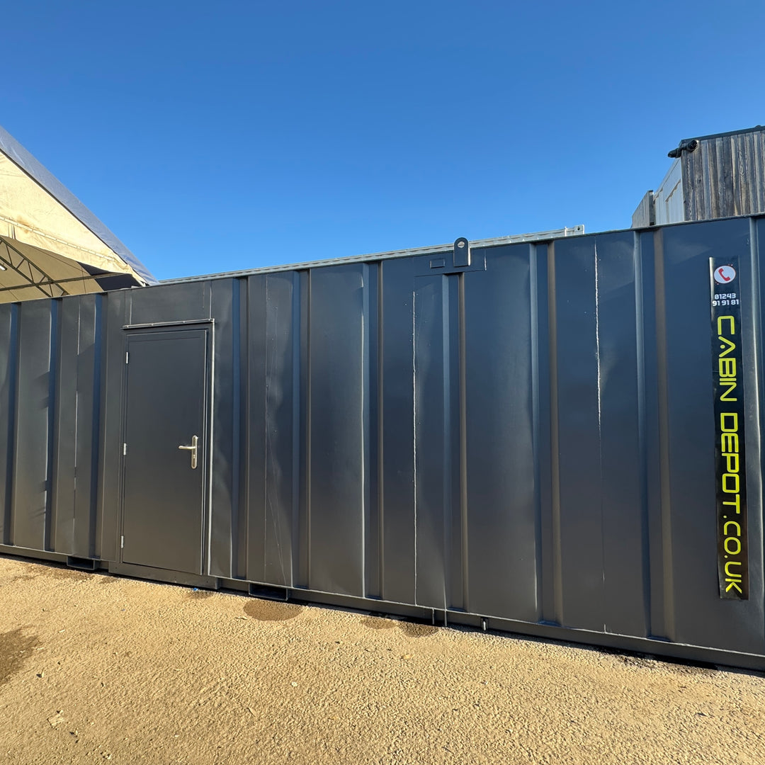 32x10ft Cabin | Open Plan Canteen / Office | Anti-Vandal | Portable Building | No 1453