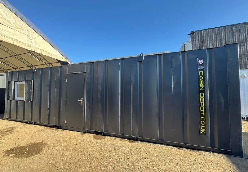 32x10ft Cabin | Open Plan Canteen / Office | Anti-Vandal | Portable Building | No 1453
